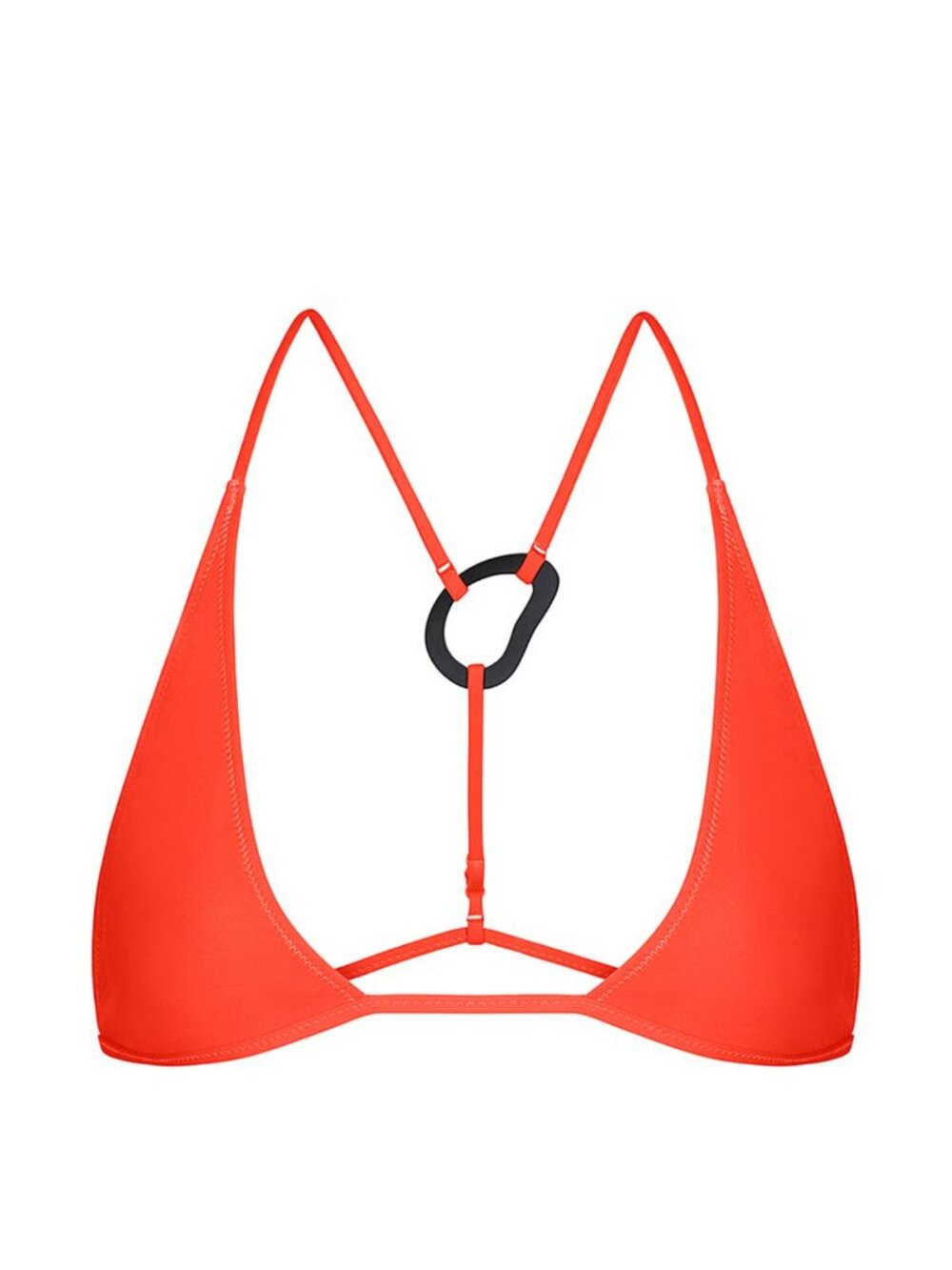 New! Tropic of C Tomato Compression Orb Universo Bralette Top Small 34323
